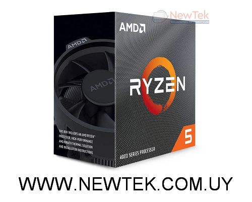 Procesador AMD Ryzen 5 4500 Hasta 4.1GHz 6 Núcleos Socket AM4 100-100000644BOX